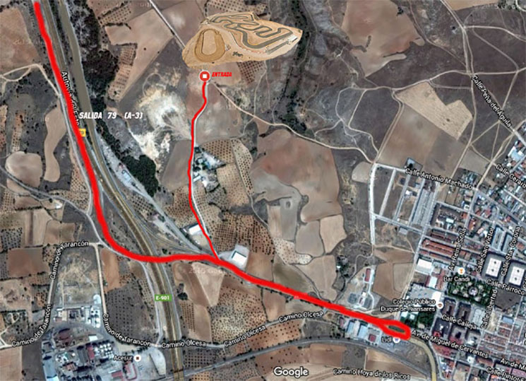 mapa circuito dr7
