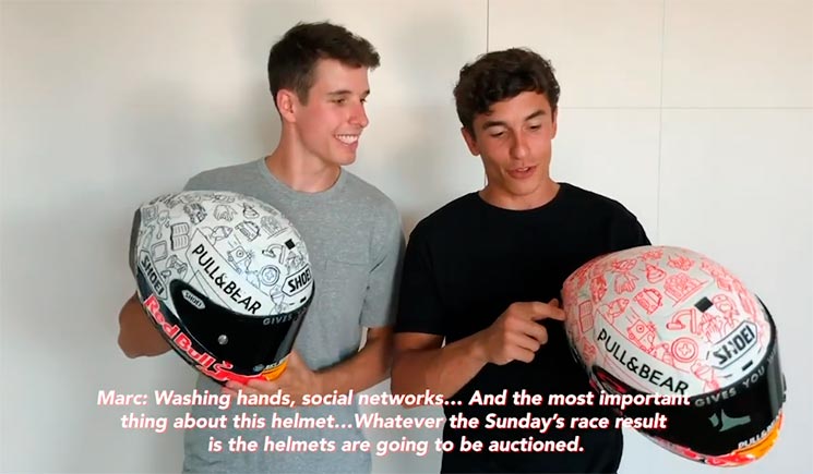 cascos alex marc marquez