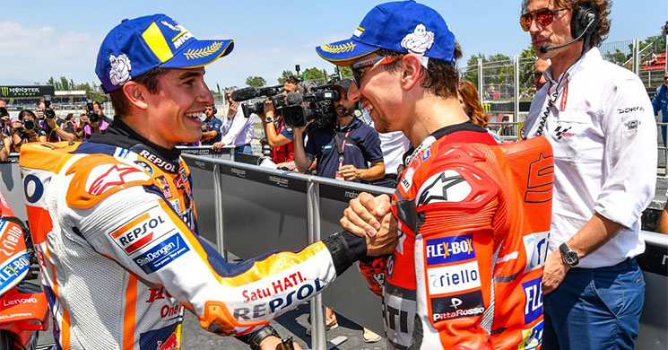 marc marquez jorge lorenzo
