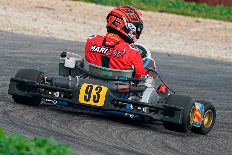 marc marquez karting
