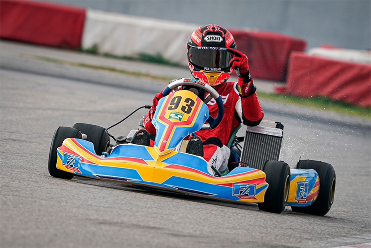 marc marquez karting