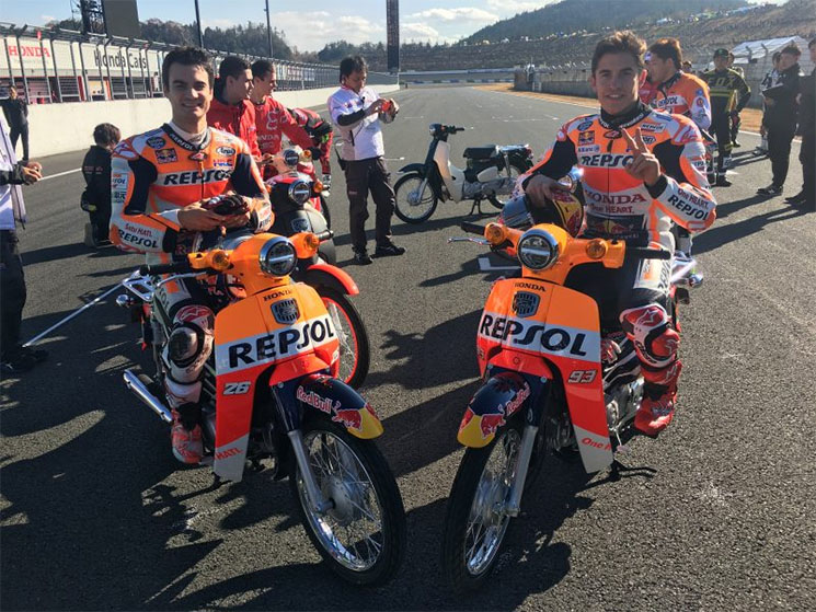 marquez pedrosa supercub