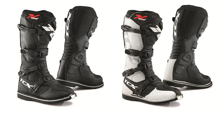 Botas Moto Enduro Cross Motocross TCX X-Blast Blanco White Off Road MX  Boots