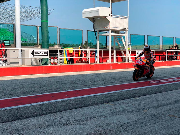 test misano