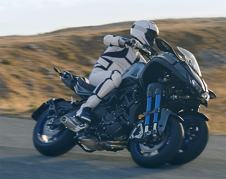 Yamaha Niken 2018, la MT-09 de tres ruedas es