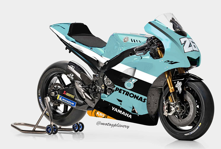 yamaha m1 petronas pedrosa