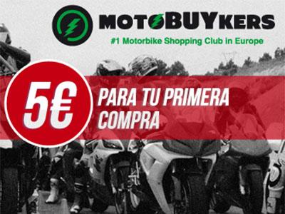 el mejor outlet motero, te regala 5 euros