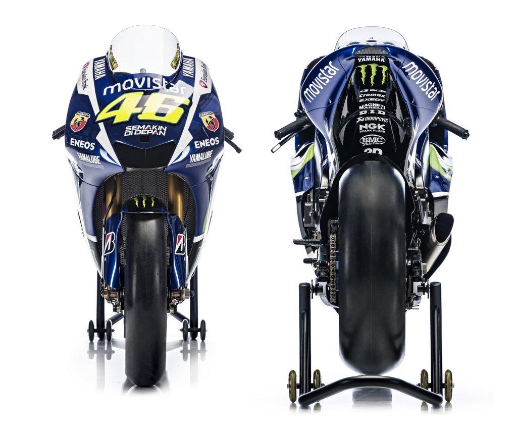 Fotos Movistar Yamaha Motogp 15 Yamaha M1 Valentino Rossi Y Jorge Lorenzo