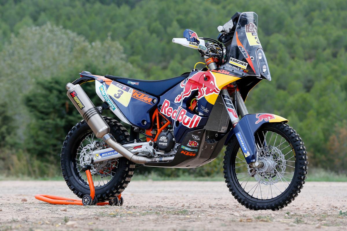 Las motos oficiales y privadas del Rally Dakar 2016