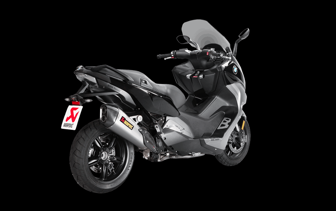 Nuevo escape Akrapovic para el BMW C650 Sport