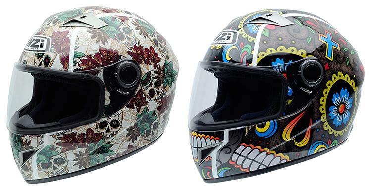 Nuevas gráficas Grunge Skulls para el casco 3D Vital de