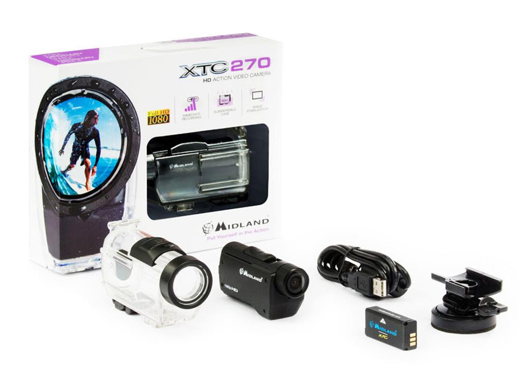 Midland presenta su nueva actioncam low cost, la XTC270