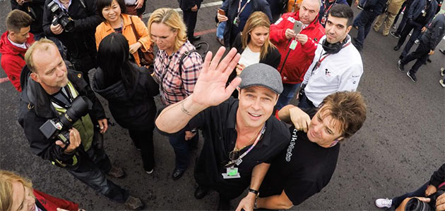 brad pitt motogp