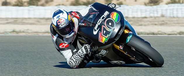 maverick viñales moto2 test almeria