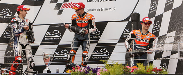 podio estoril motogp 2012