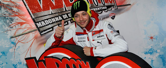 valentino rossi wrooom 2012