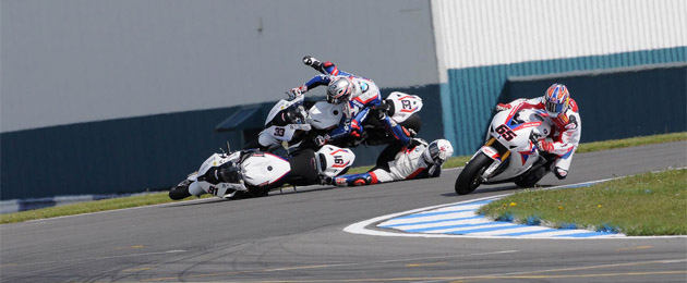 caida donington melandri haslanm