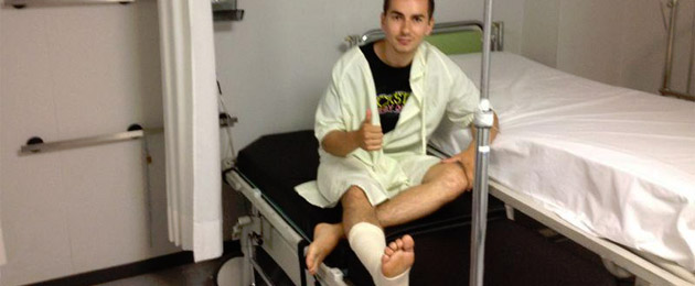 jorge lorenzo esguince
