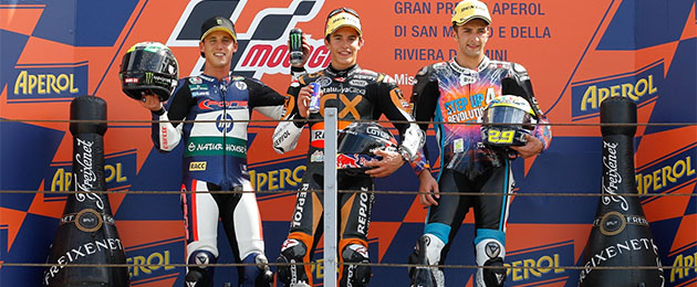 podio misano moto2