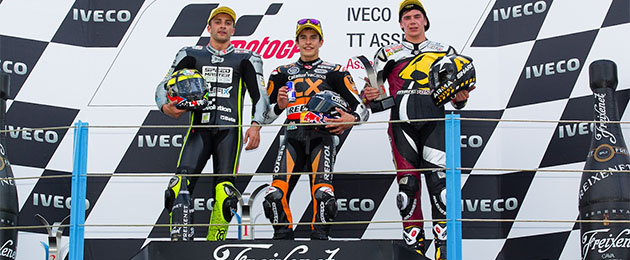 podio moto2 assen