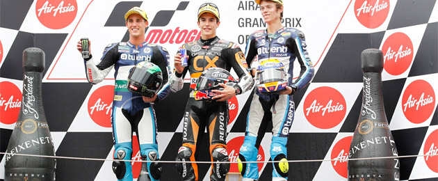 podio moto2 motegi 2012