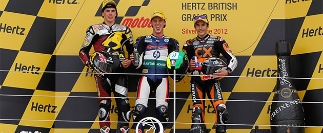 podio silverstone moto2