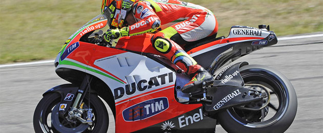 rossi misano test