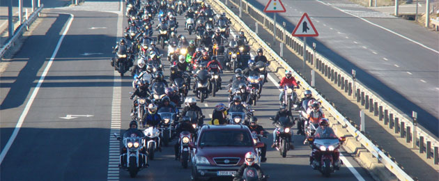 manifestacion motos