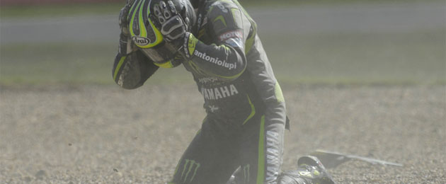 cal crutchlow silverstone crash