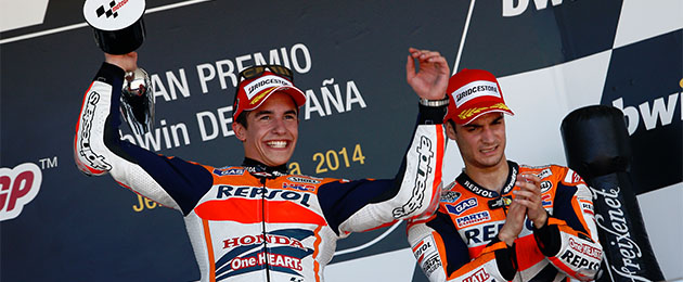 dani pedrosa marquez jerez 2014