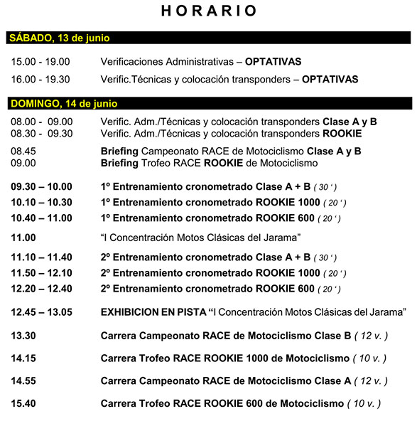 jarama race