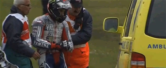 jorge lorenzo assen crash 2013