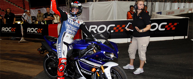 jorge lorenzo race of champions 2012