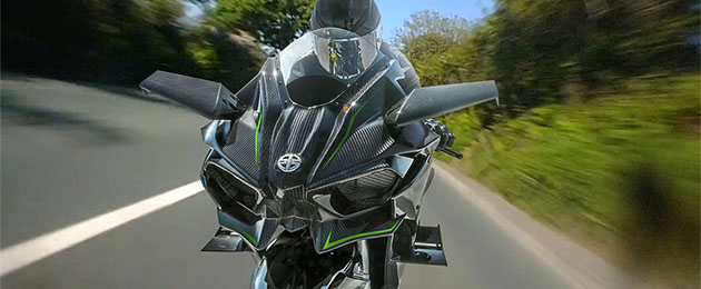 kawasaki ninja h2r isle man