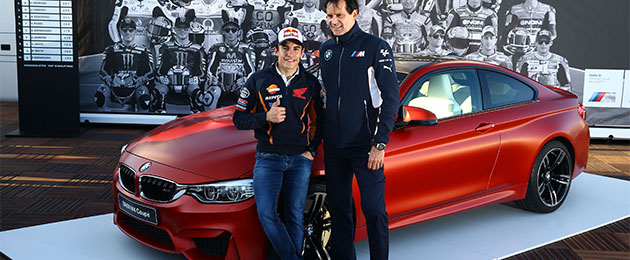 marc marquez bmw m4 award coupe