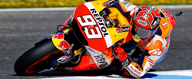 marquez jerez test