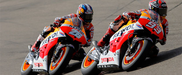 marquez pedrosa aragon 2013