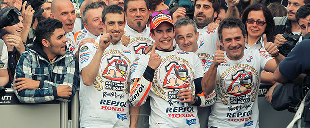 marc marquez world champion 2013