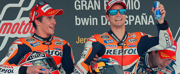 marc marquez dani pedrosa jerez