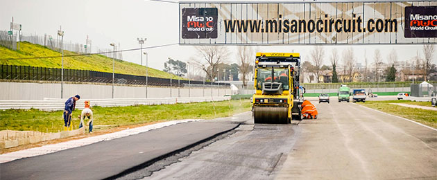 reasfaltado misano