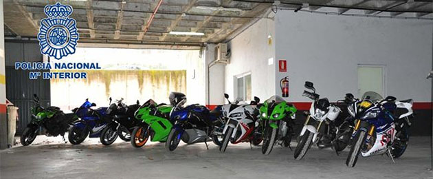 motos robadas