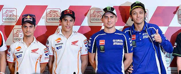 pedrosa marquez lorenzo cheste