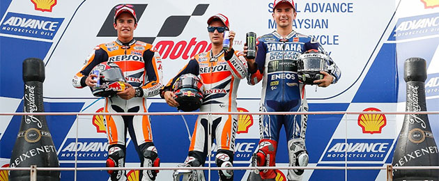 podium motogp sepang