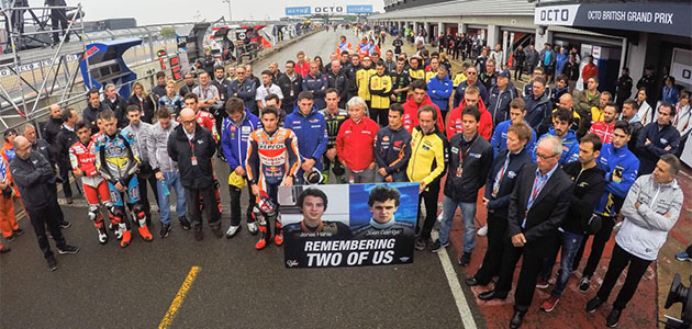 homenaje garriga motogp