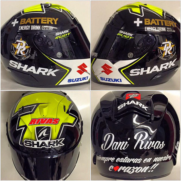 casco aleix espargaro dani rivas