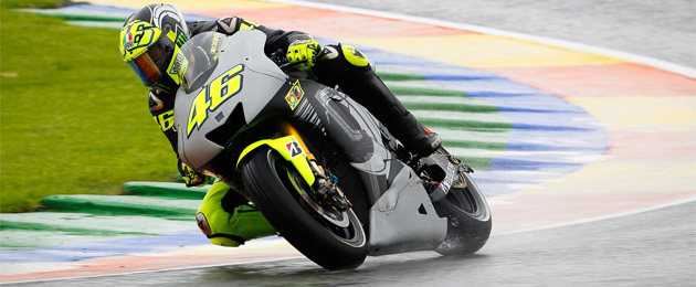 rossi yamaha valencia 2012