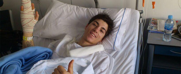maverick viñales hospital