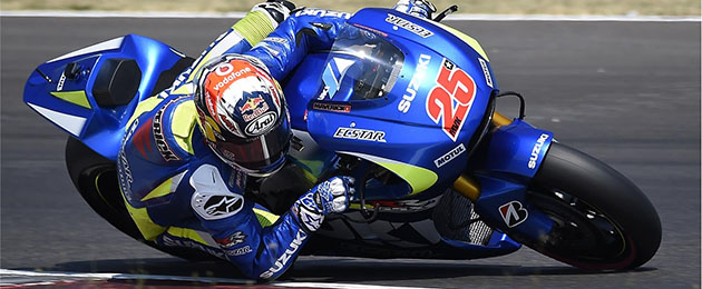 viñales suzuki test