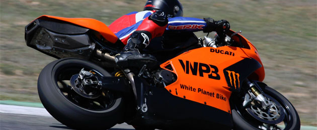 white planet bike
