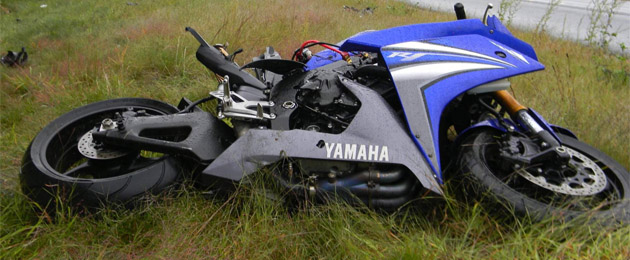 accidente yamaha r1